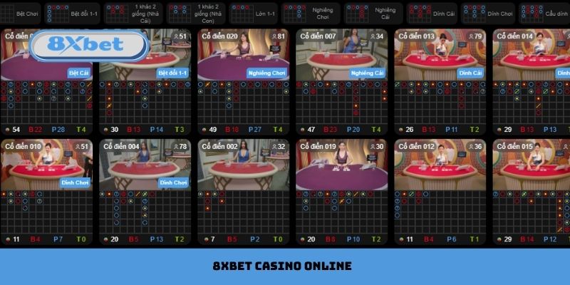 8xbet Casino Online Chơi Thú Vị, Nhận Thưởng Ngay