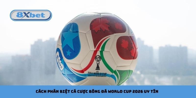Cách phân biệt cá cược Bóng Đá World Cup 2026 uy tín