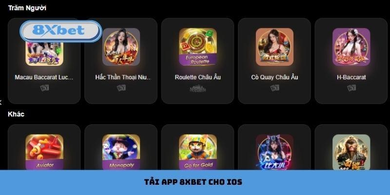 Tải app 8xbet cho iOS